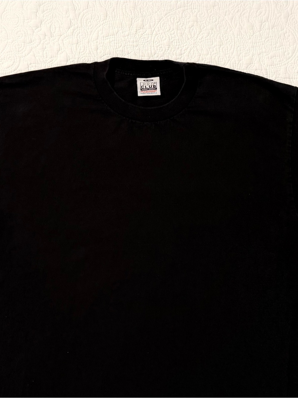 Pro Club | Heavyweight T-Shirt | Black | Size XL Tall | 100% Cotton